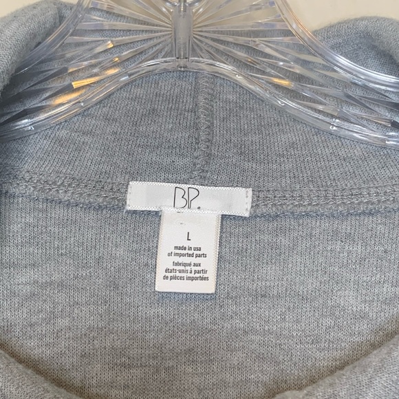 Bp Gray Fleece Hoodie - Picture 7 of 8